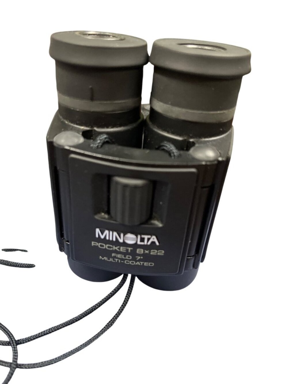 Minolta Vintage pocket 8x22 field 7 multicoated black binoculars SKU 10-618